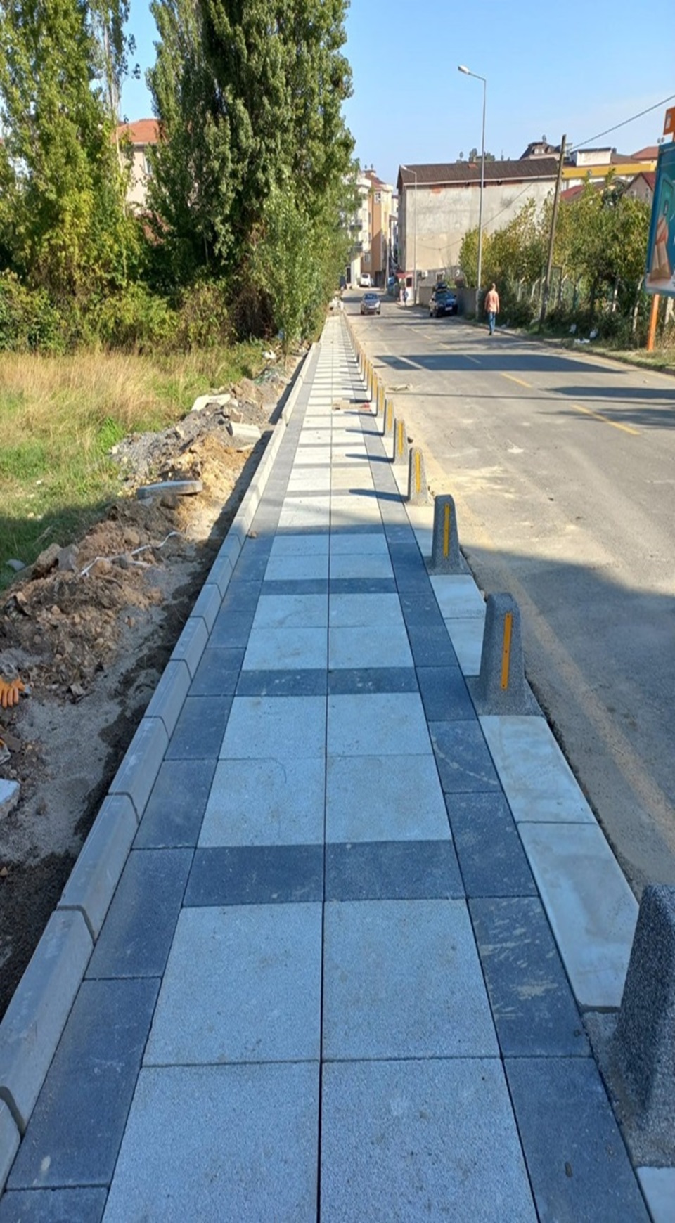 Sidewalk and Border Construction